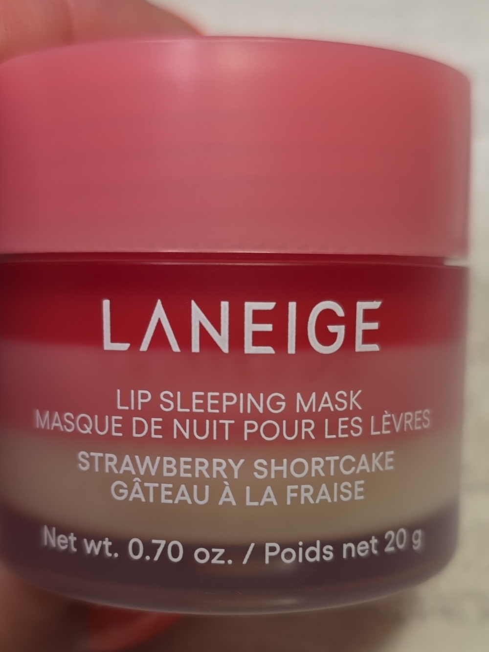LANEIGE Lip Sleeping Mask - Strawberry Shortcake Pink